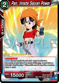 Pan, Innate Saiyan Power (BT27-023) [History of Z Pre-Release Cards]