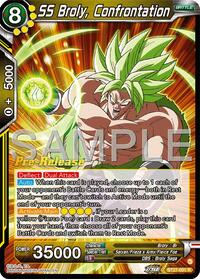 SS Broly, Confrontation (BT27-091) [History of Z Pre-Release Cards]