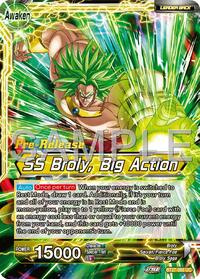 Broly // SS Broly, Big Action (BT27-066) [History of Z Pre-Release Cards]