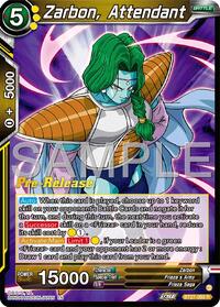 Zarbon, Attendant (BT27-080) [History of Z Pre-Release Cards]