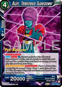 Bujin, Telekinesis Superpower (BT27-036) [History of Z Pre-Release Cards]