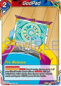 GodPad (BT27-121) [History of Z Pre-Release Cards]