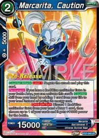 Marcarita, Caution (BT27-040) [History of Z Pre-Release Cards]