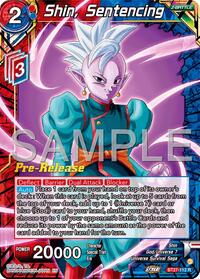 Shin, Sentencing (BT27-112) [History of Z Pre-Release Cards]