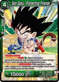 Son Goku, Protecting Friends (BT27-050) [History of Z Pre-Release Cards]