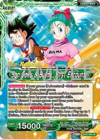 Son Goku // Son Goku & Bulma, First Encounter (BT27-044) [History of Z Pre-Release Cards]