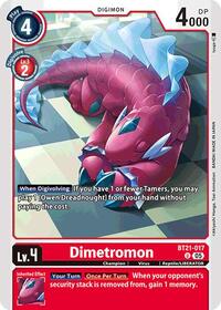 Dimetromon (BT21-017 U) [World Convergence]
