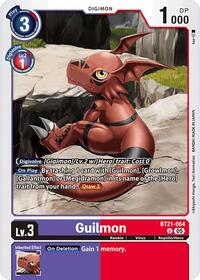 Guilmon (BT21-064 U) [World Convergence]