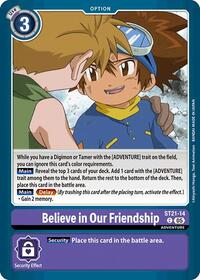 Believe in Our Friendship (ST21-14 C) [Starter Deck 21: Hero of Hope]