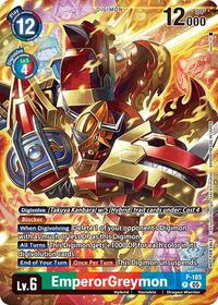 EmperorGreymon (BT-21: Illustration Celebration Pack) (P-185 P) [World Convergence]