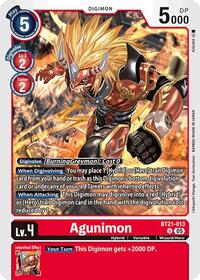 Agunimon (BT21-013 U) [World Convergence]