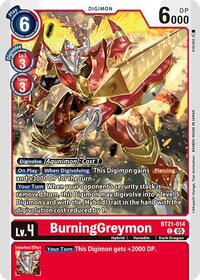BurningGreymon (BT21-014 C) [World Convergence]
