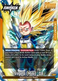 Vegeta (Mini) : DA - FS08-01 (FS08-01) [Starter Deck 8: Vegeta (Mini) Super Saiyan 3]