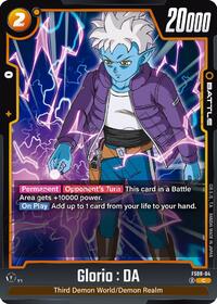 Glorio : DA (FS08-04) [Starter Deck 8: Vegeta (Mini) Super Saiyan 3]