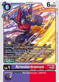 Arresterdramon (BT21-066 U) [World Convergence]