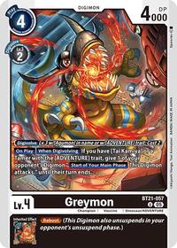Greymon (BT21-057 U) [World Convergence]