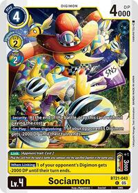 Sociamon (BT21-043 C) [World Convergence]