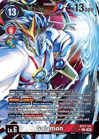 Gaiamon (Alternate Art) (BT21-101 SEC) [World Convergence]