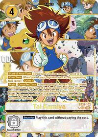 Tai Kamiya (Rare Pull) (BT21-102 SEC) [World Convergence]