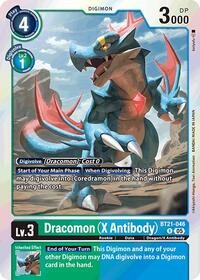 Dracomon (X Antibody) (BT21-046 R) [World Convergence]