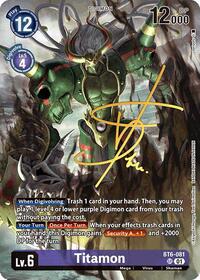 Titamon (Rare Pull) (BT6-081 SR) [World Convergence]