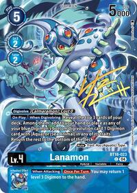 Lanamon (Rare Pull) (BT18-023 C) [World Convergence]