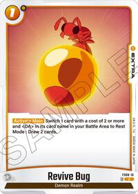 Revive Bug (FS08-16) [Starter Deck 8: Vegeta (Mini) Super Saiyan 3]