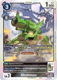 Shotmon (BT21-054 R) [World Convergence]