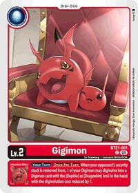 Gigimon (BT21-001 C) [World Convergence]