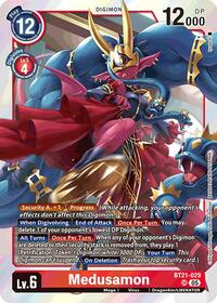 Medusamon (BT21-029 SR) [World Convergence]