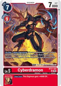 Cyberdramon (BT21-024 U) [World Convergence]