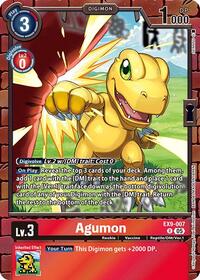 Agumon (EX9-007 R) [Versus Monsters]
