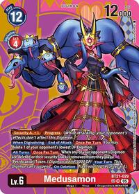 Medusamon (SP) (BT21-029 SR) [World Convergence]