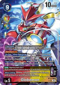 Globemon (Alternate Art) (BT21-023 SR) [World Convergence]