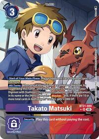 Takato Matsuki (Alternate Art) (BT21-089 SR) [World Convergence]