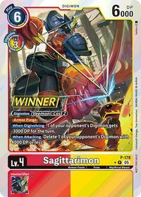 Sagittarimon (Store Tournament 2025 Vol.2 Winner Pack) (P-178 P) [Digimon Promotion Cards]