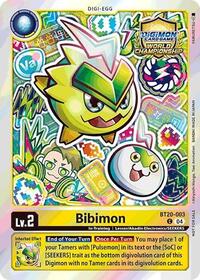 Bibimon (Regionals 25-26 Champion Card Set Season 1) (BT20-003 C) [Release Special Booster 2.5]