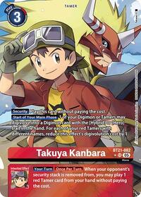 Takuya Kanbara (Alternate Art) (BT21-082 SR) [World Convergence]