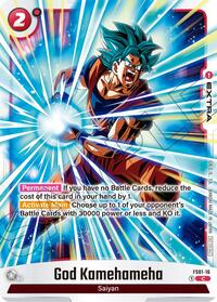 God Kamehameha (Limited Pack 01) (FS01-16) [Tournament and Championship Promos]