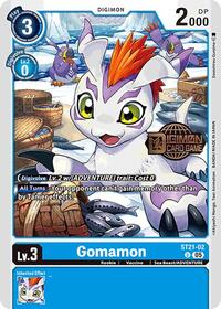 Gomamon (ST21-02 U) [Starter Deck 21: Hero of Hope Release Event Cards]