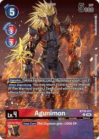 Agunimon (Rare Pull) (BT18-011 R) [World Convergence]