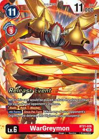 WarGreymon (BT21-026 U) [World Convergence Release Event Cards]