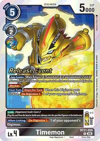 Timemon (BT21-059 R) [World Convergence Release Event Cards]