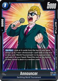 Announcer (FB06-026) [Rivals Clash]