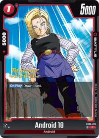 Android 18 - FB06-013 (FB06-013) [Rivals Clash Release Event Cards]