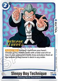 Sleepy Boy Technique (FB06-046) [Rivals Clash Release Event Cards]