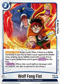 Wolf Fang Fist (FB06-047) [Rivals Clash Release Event Cards]