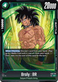 Broly : BR - FB06-061 (FB06-061) [Rivals Clash Release Event Cards]