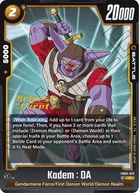 Kadem : DA (FB06-073) [Rivals Clash Release Event Cards]