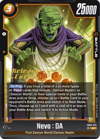Neva : DA (FB06-075) [Rivals Clash Release Event Cards]
